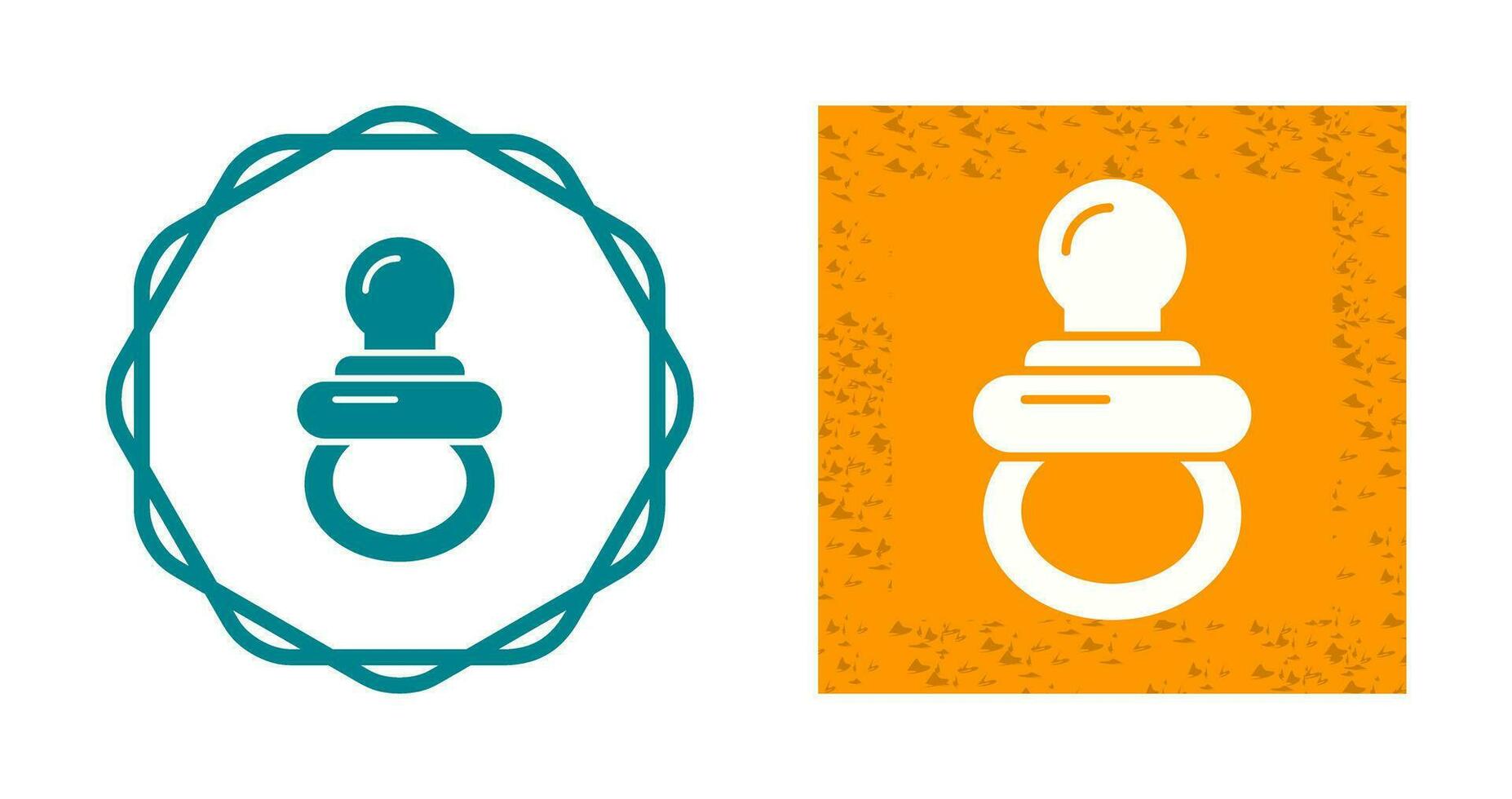 Pacifier Vector Icon
