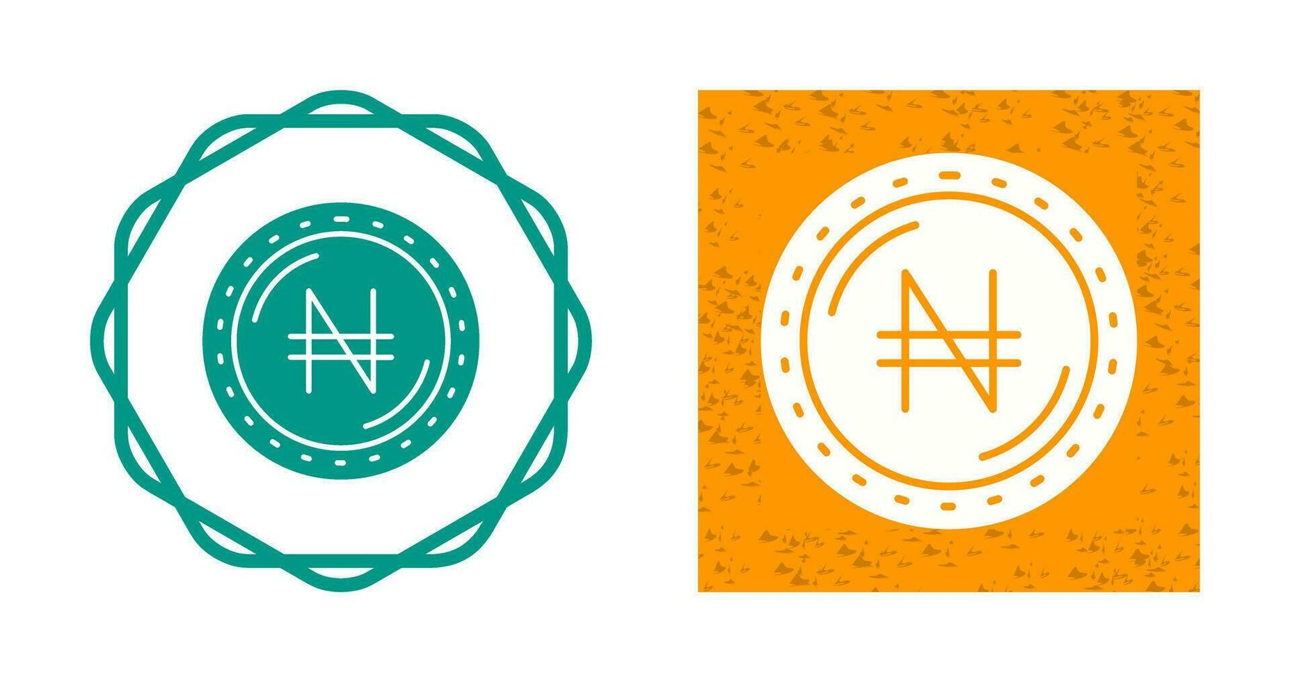Naira Currency Vector Icon