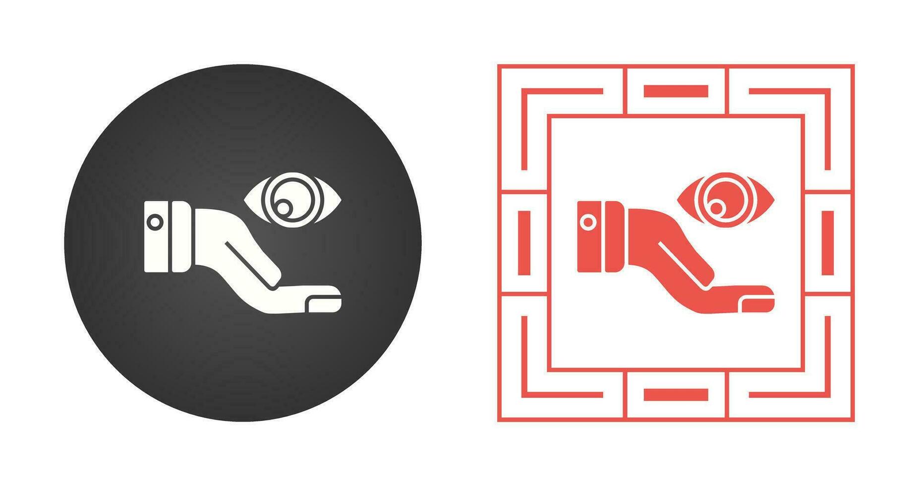 Eye Donate Vector Icon