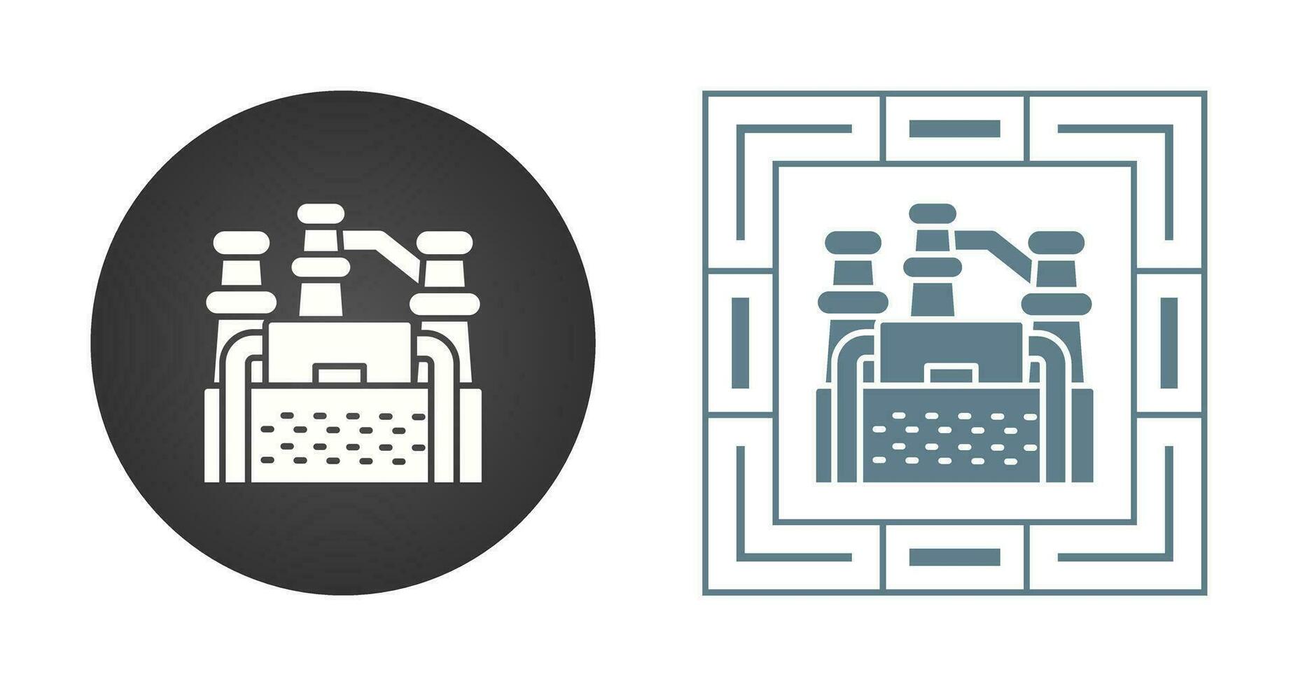 Geothermal Energy Vector Icon