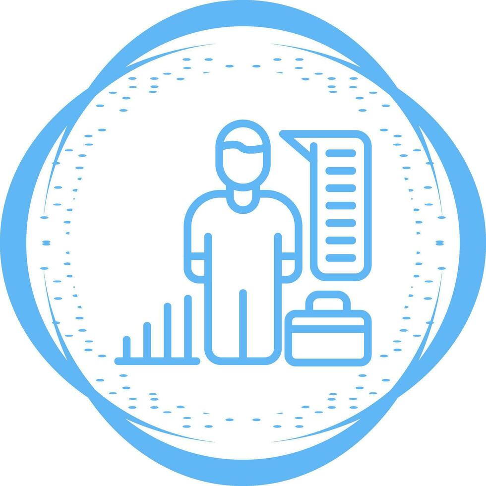 HR Analytics Vector Icon