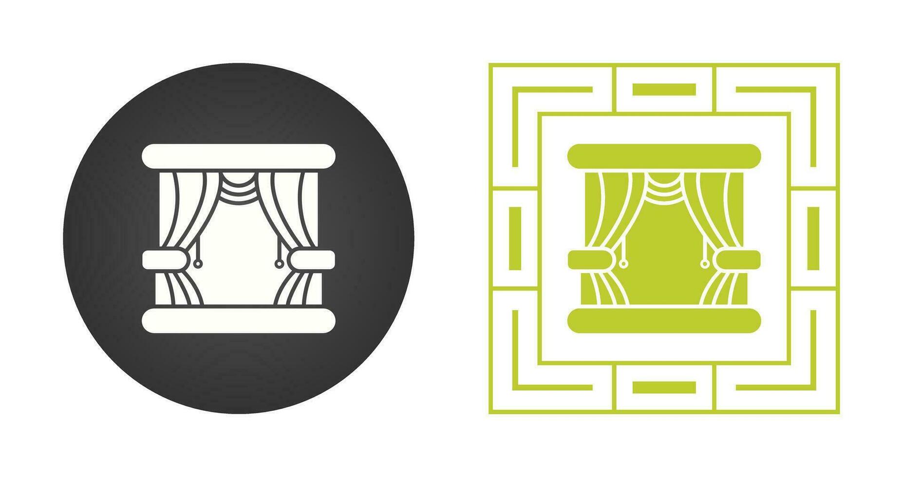Stage Vector Icon