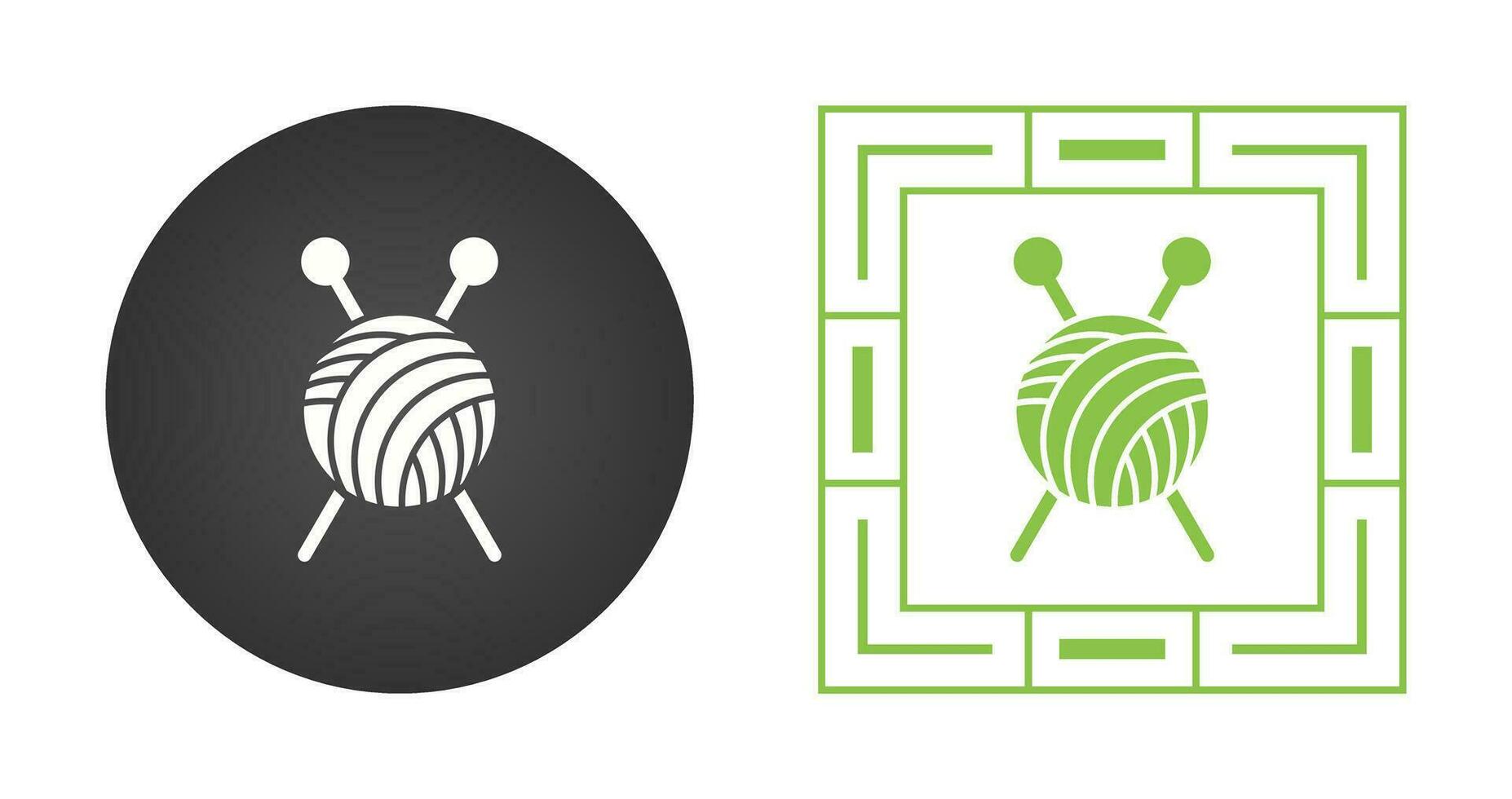 Knitting Vector Icon