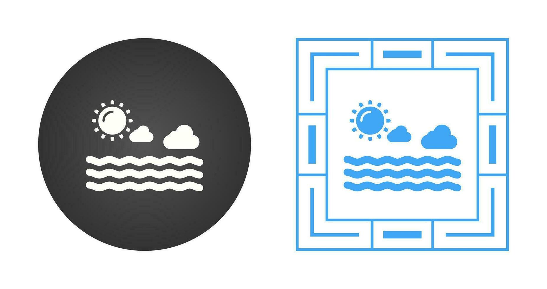 Sea Vector Icon