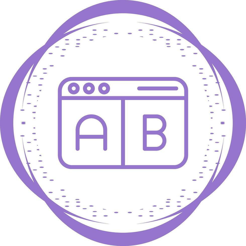 Multivariate Testing Vector Icon