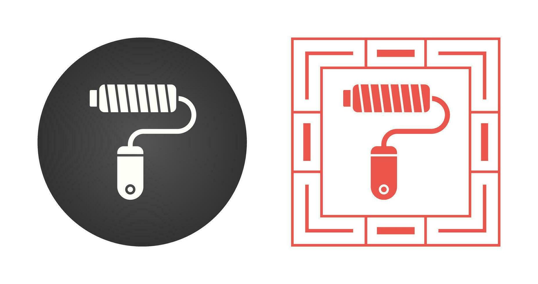 Painting Roller Vector Icon