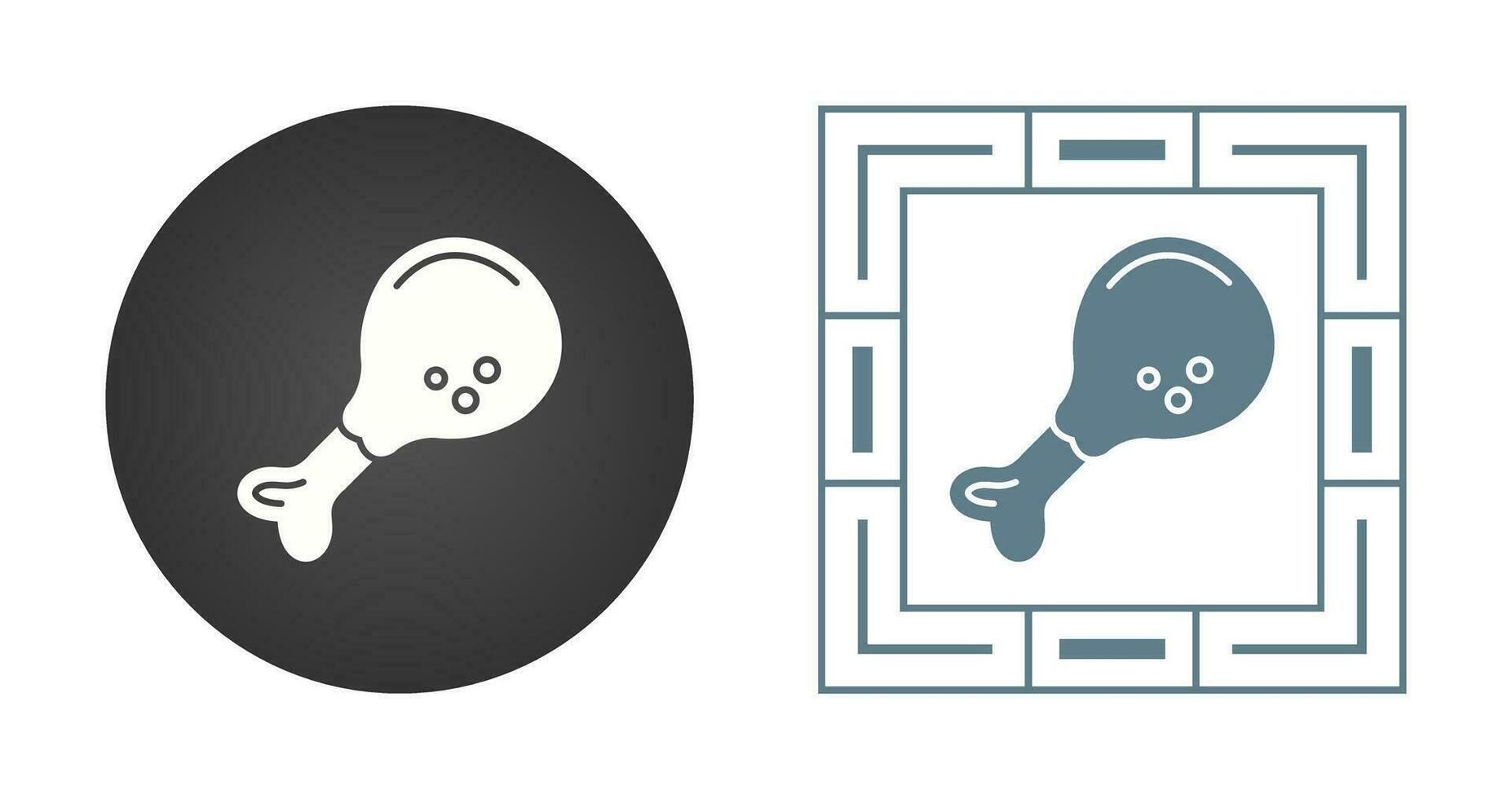Leg Piece Vector Icon
