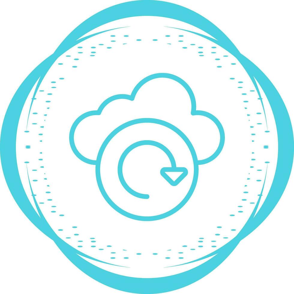 Cloud Backup Vector Icon