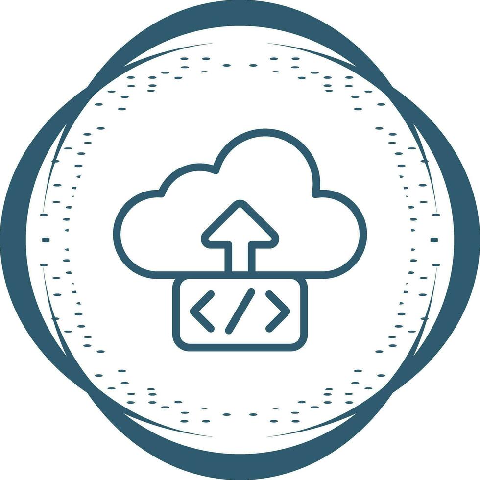Cloud Deployment Vector Icon