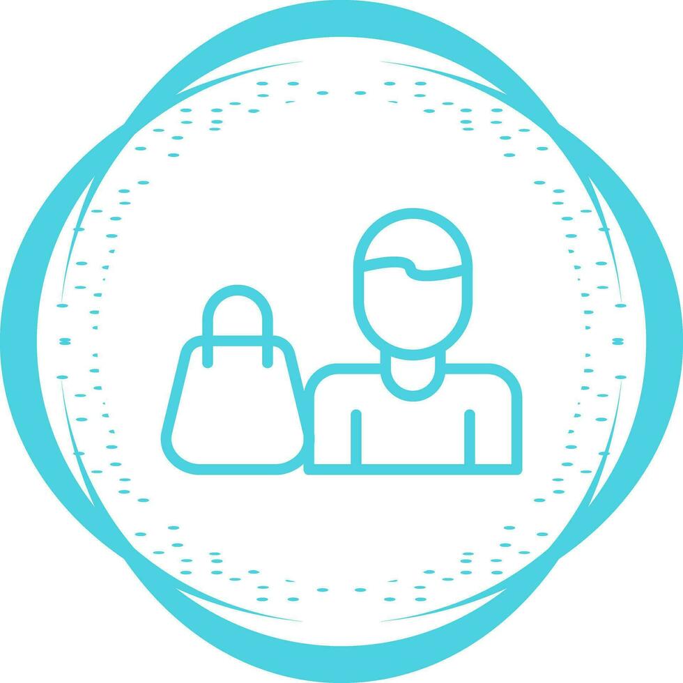Personal Shopper Vector Icon