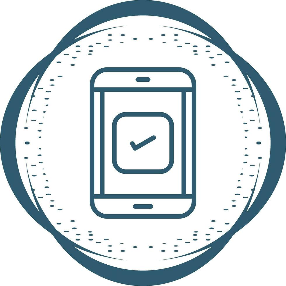 Self-Checkout Vector Icon