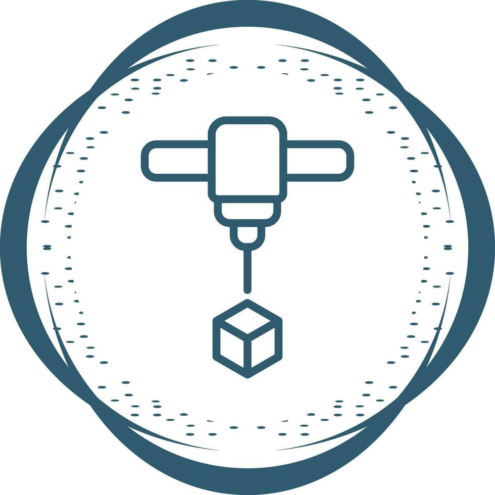 3d Printing Vector Icon