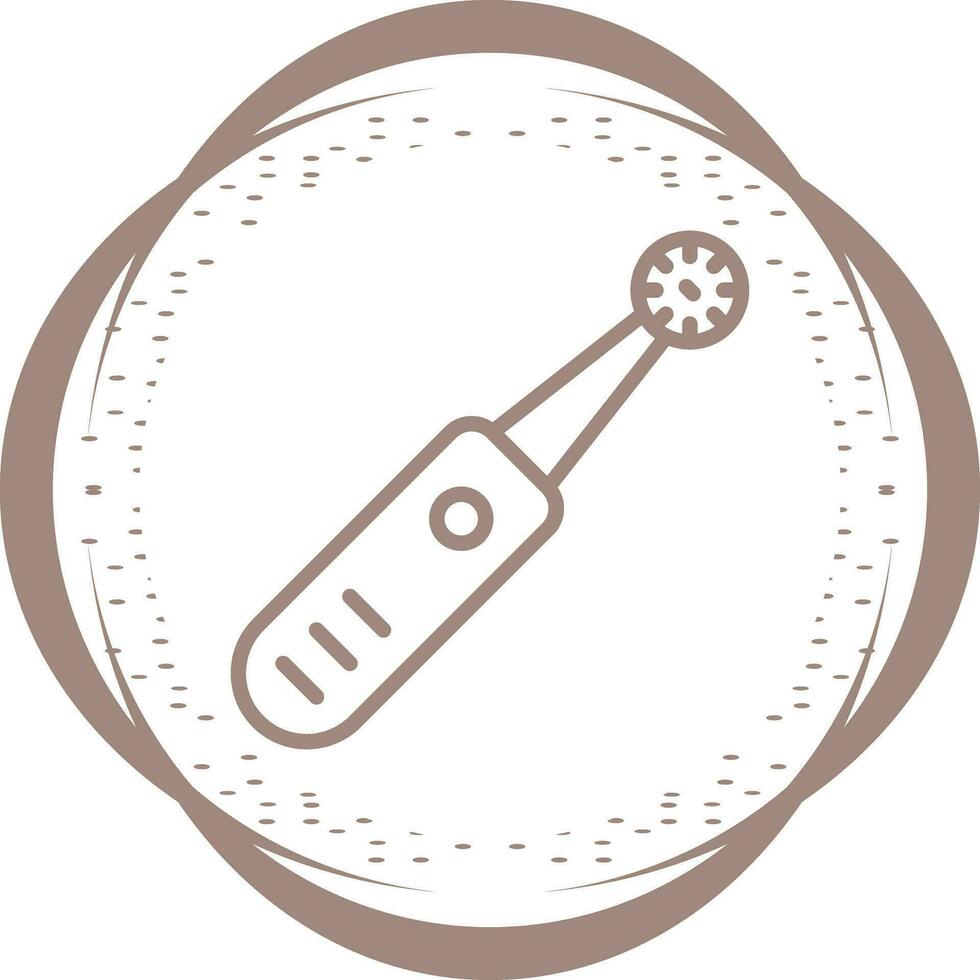 Electric Toothbrush Vector Icon