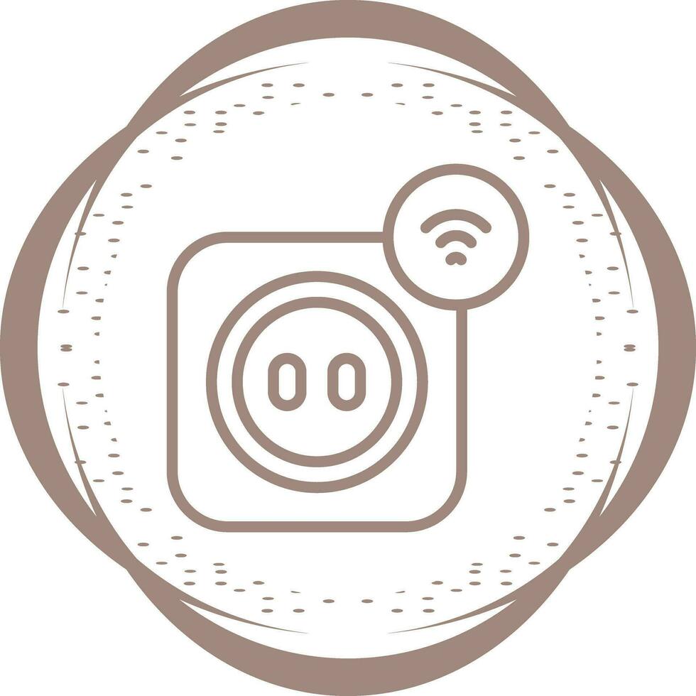 Smart Plug Vector Icon