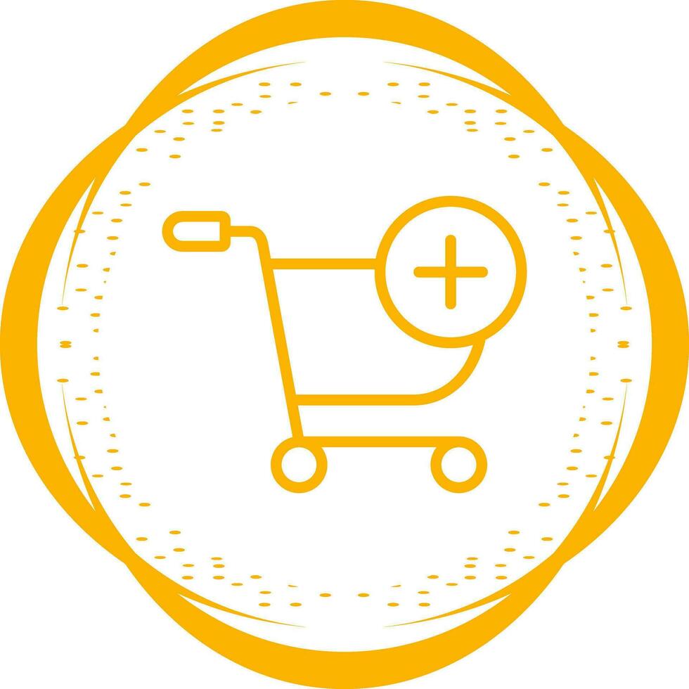 Shoping Cart Add Vector Icon