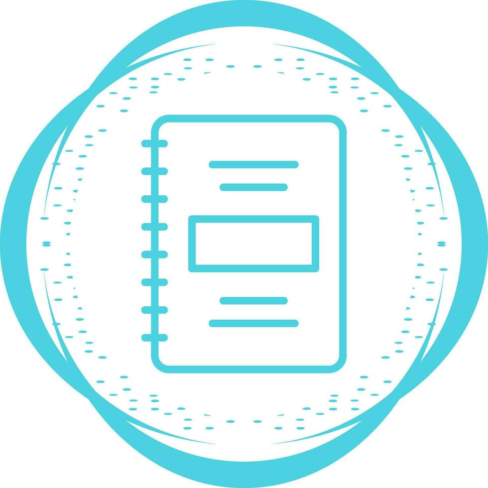 Notebook Vector Icon