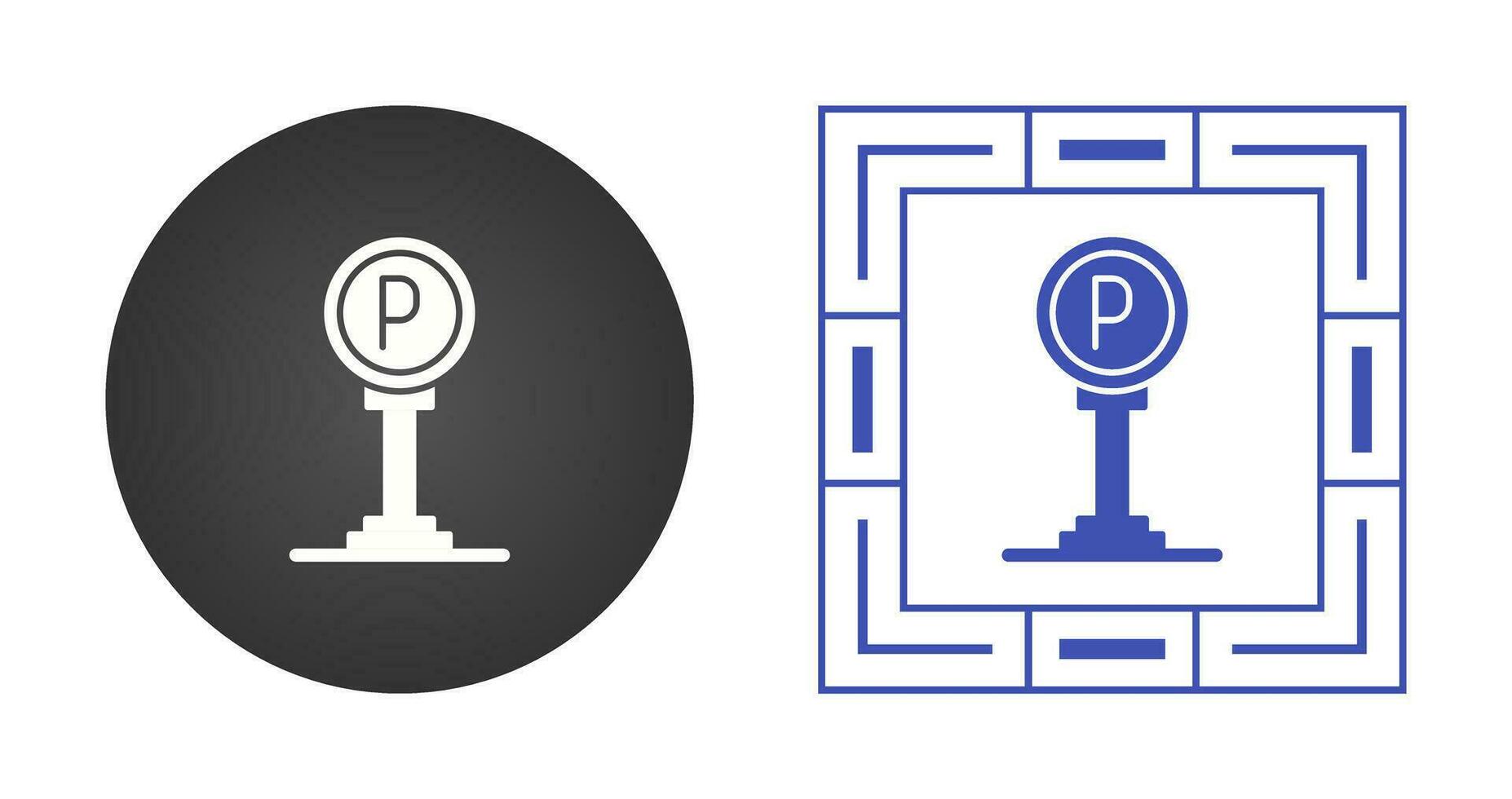Parking Sign Vector Icon