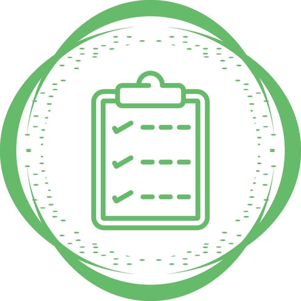Task list with checkmarks Vector Icon