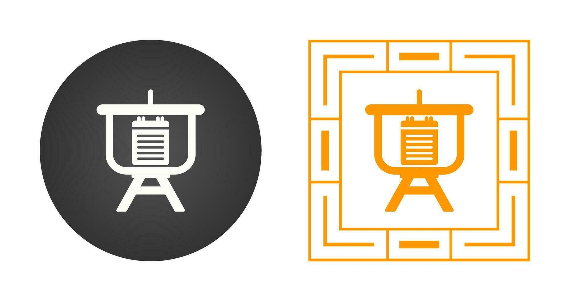 Menu Presentation Vector Icon