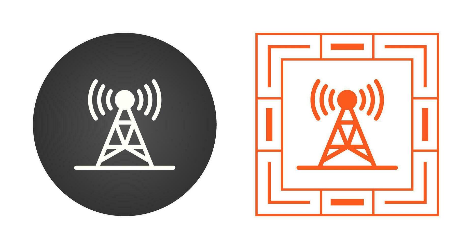Signal Tower Vector Icon