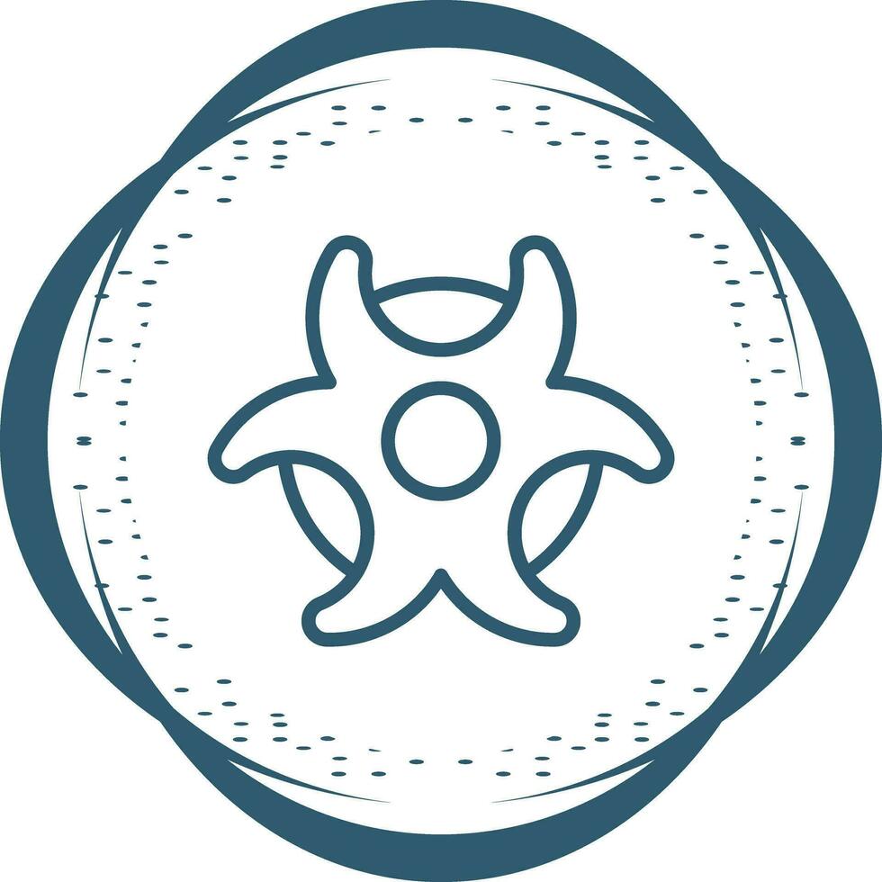 Biohazard symbol Vector Icon
