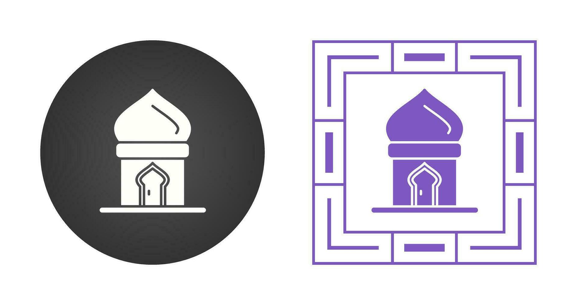 Masjid Door Vector Icon