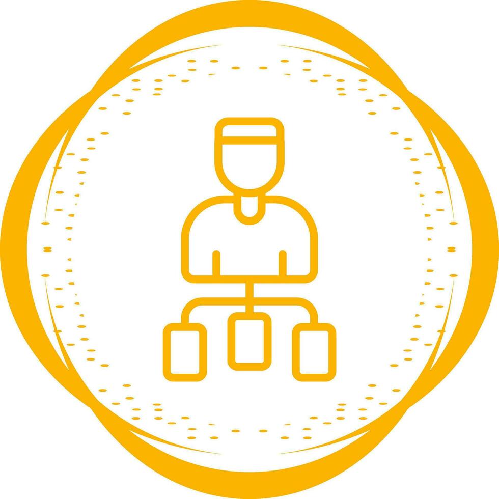 User Flow Vector Icon
