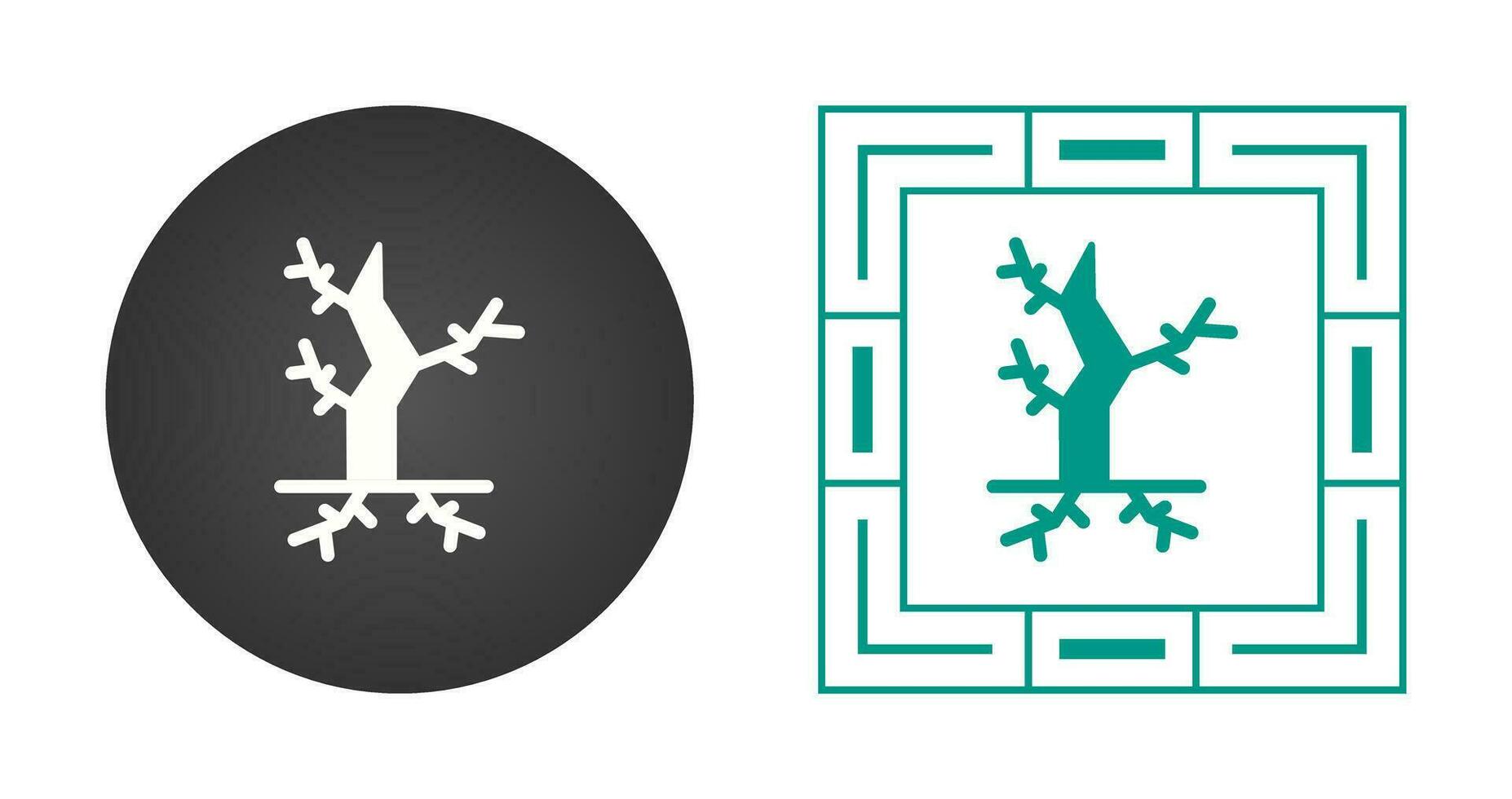 Dead Tree Vector Icon