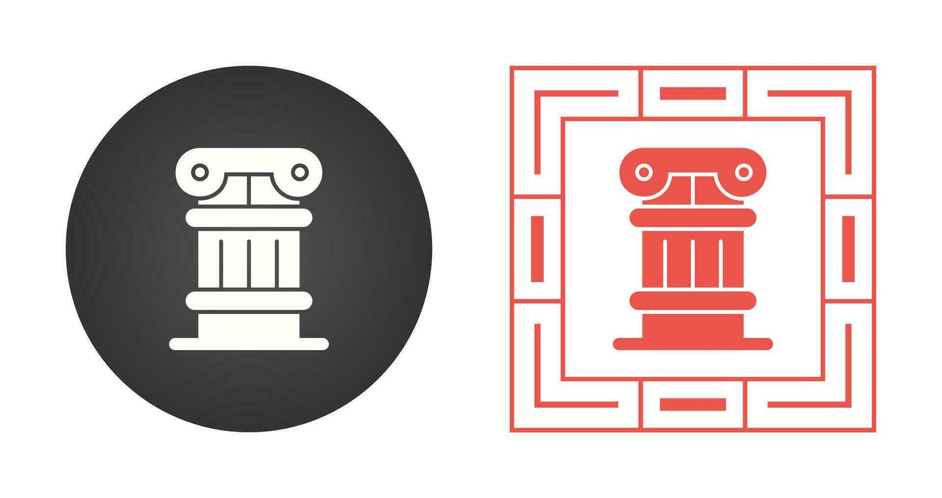 Pillar Vector Icon