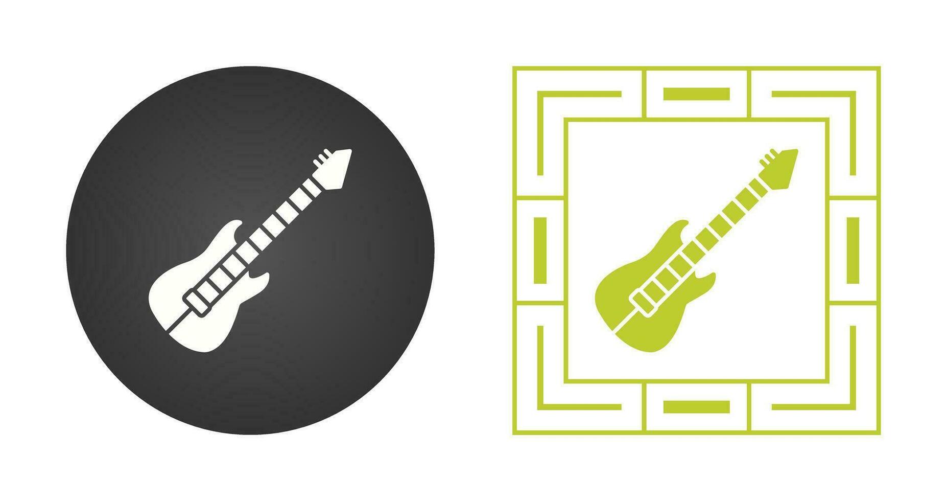 icono de vector de guitarra