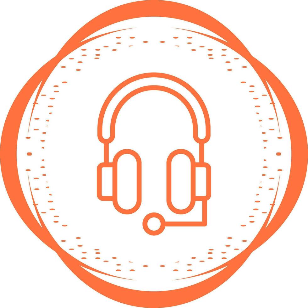 Studio Headphones Vector Icon