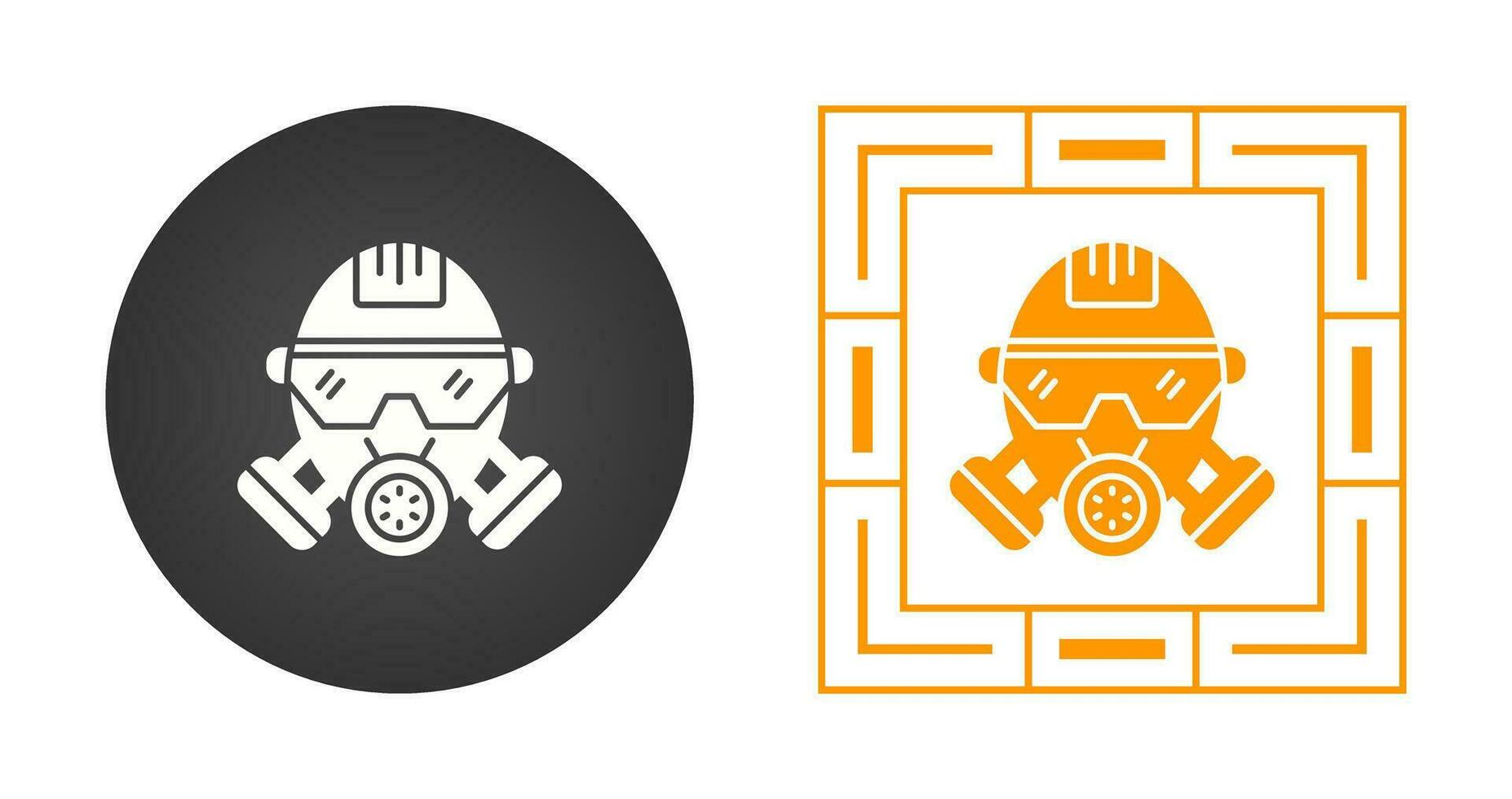 Gas Mask Vector Icon