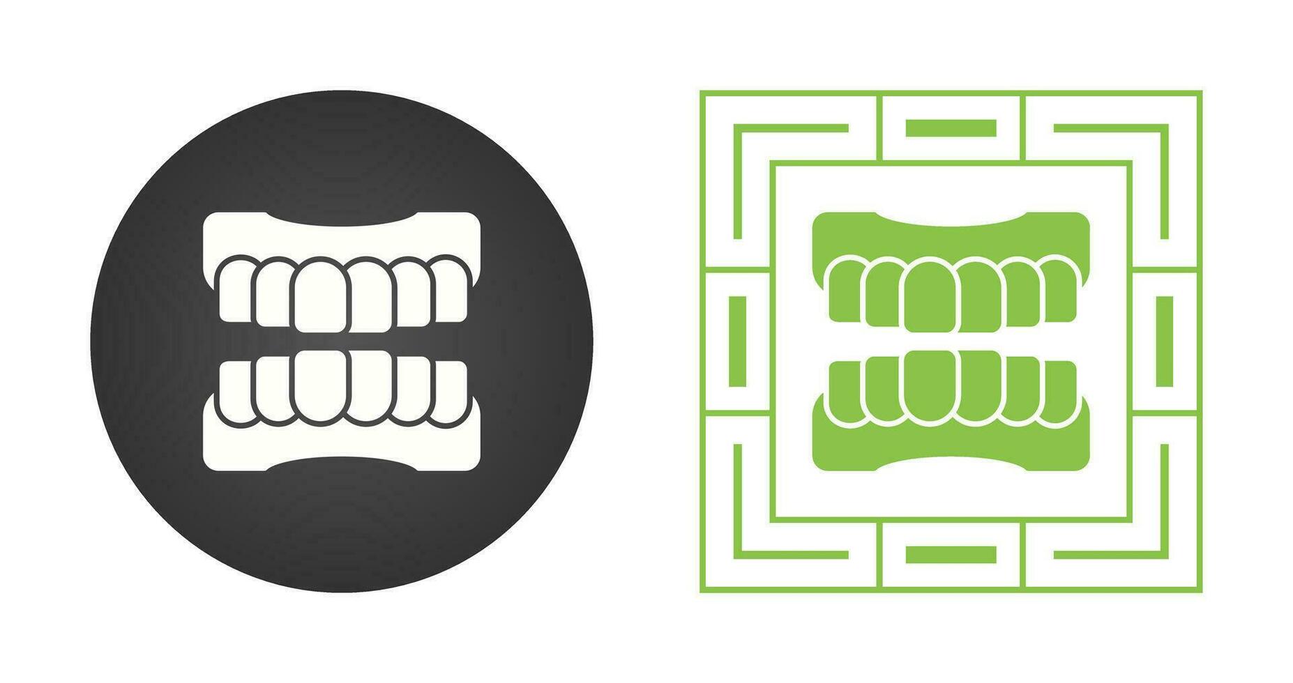 Denture Vector Icon