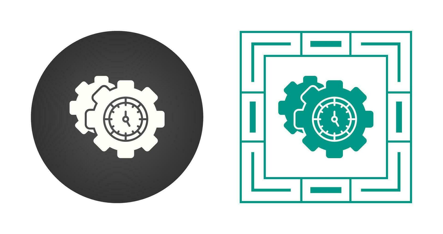 Time Management Vector Icon