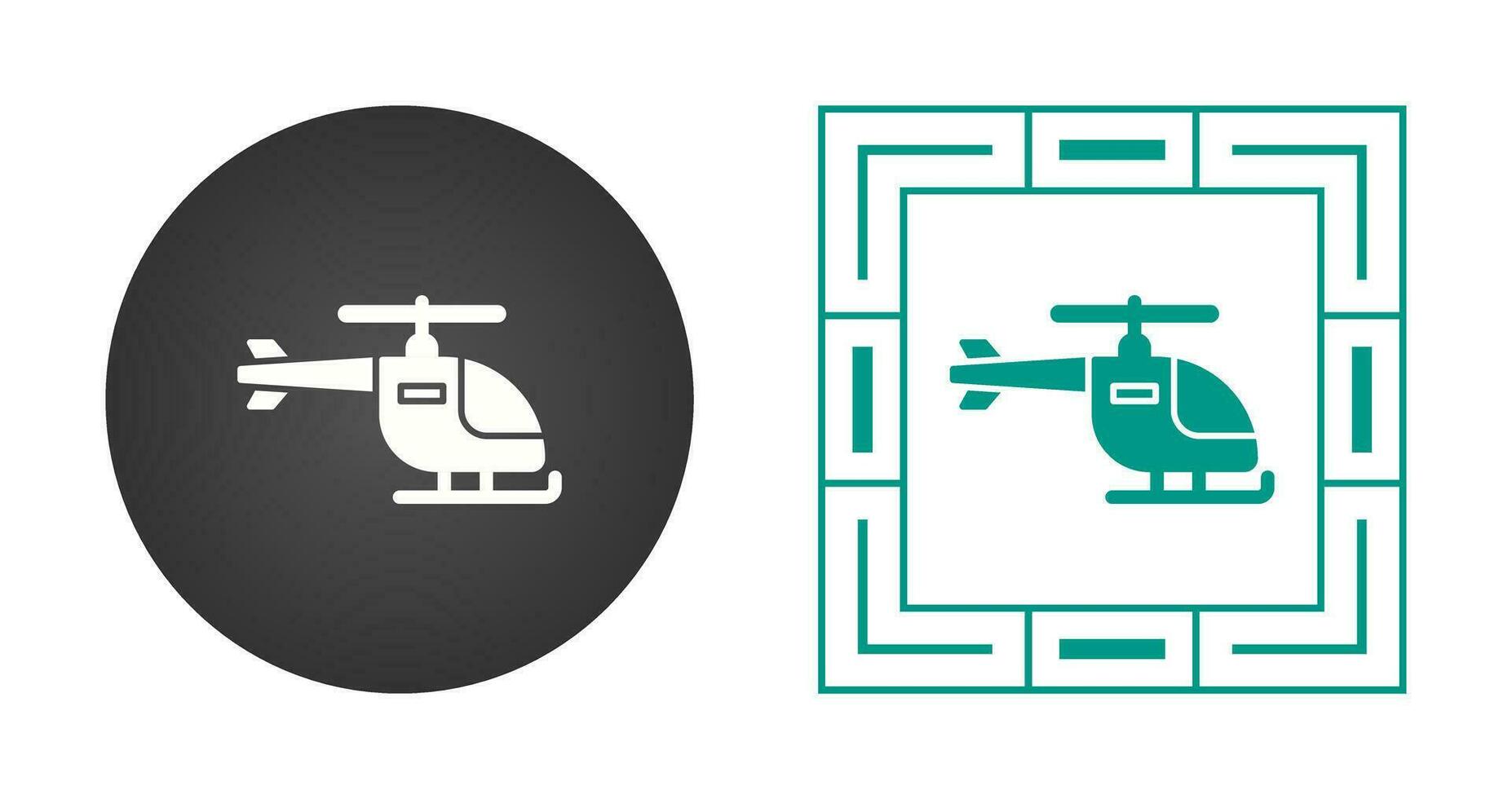 Helicopter Vector Icon