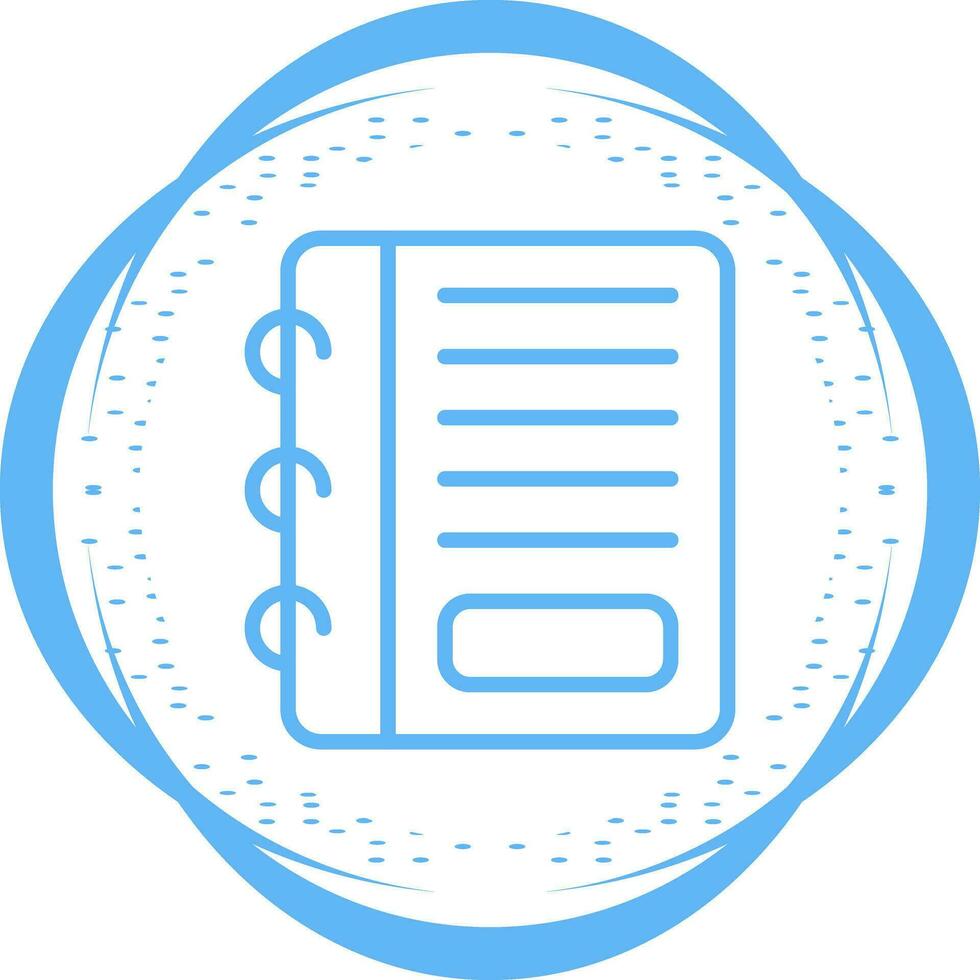 Notepad Vector Icon