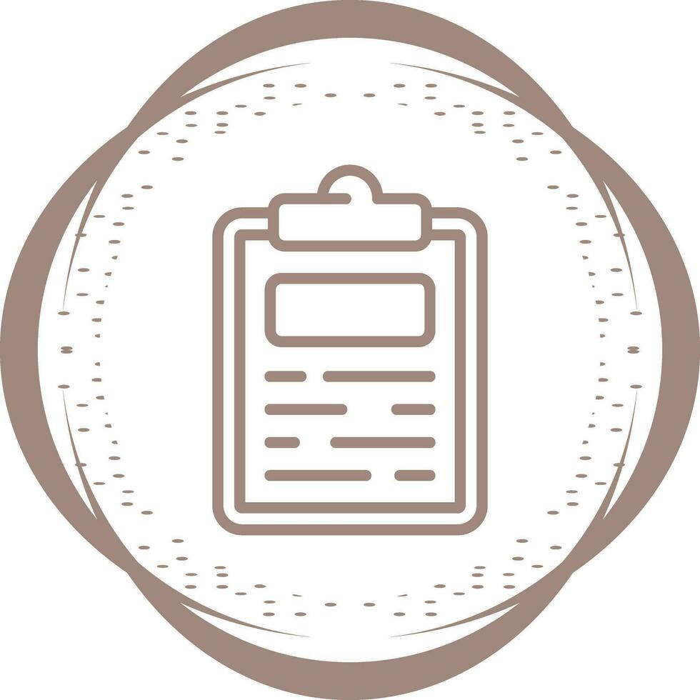 Clipboard Vector Icon