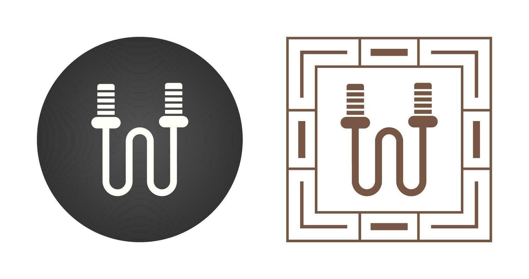 Skipping Vector Icon