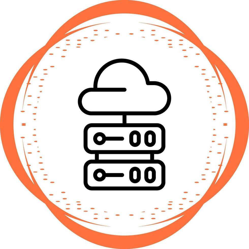 Cloud Computing Vector Icon