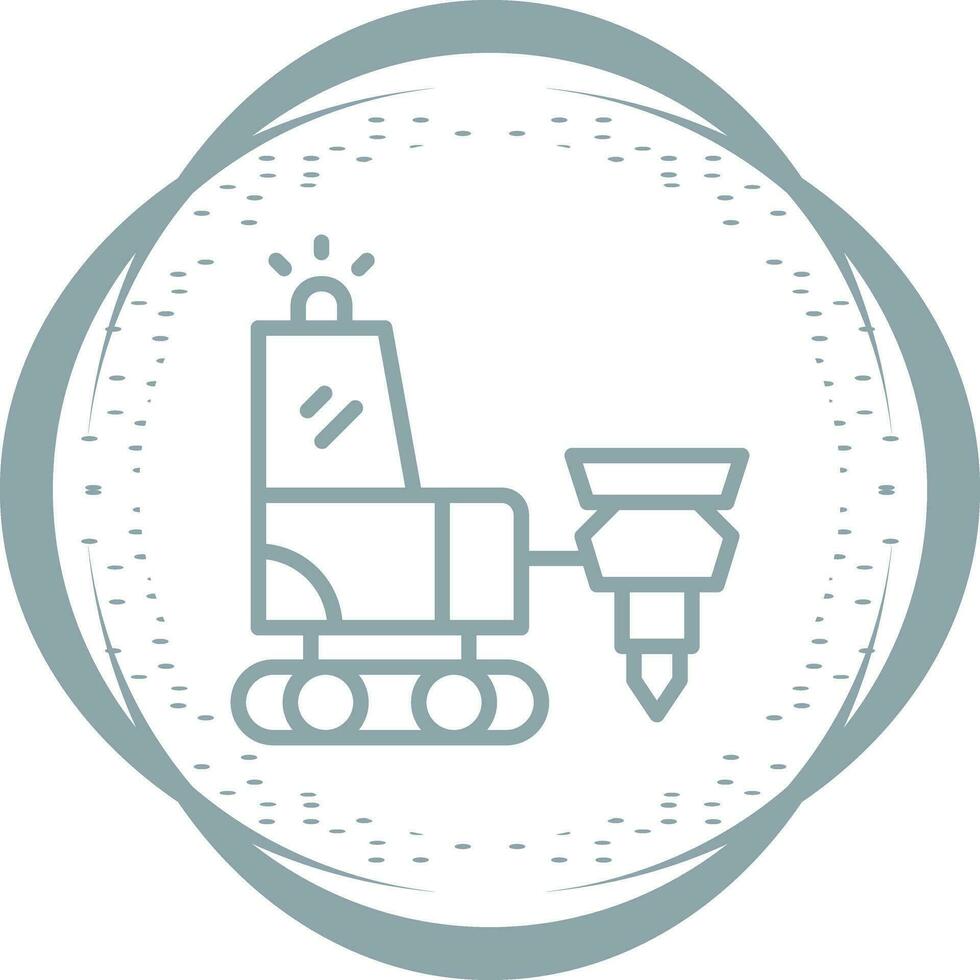 Drilling Machine Vector Icon
