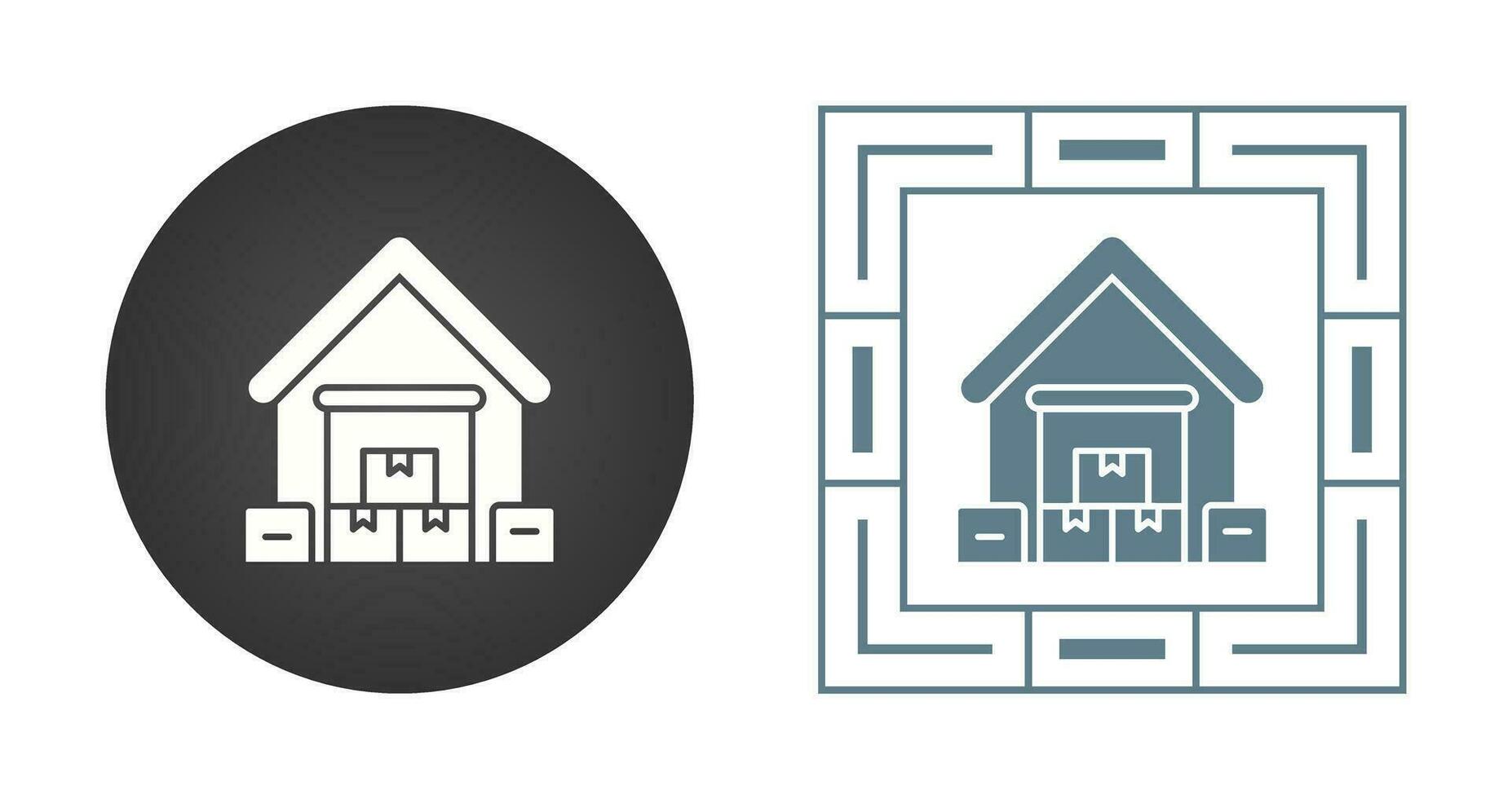 Warehouse Vector Icon