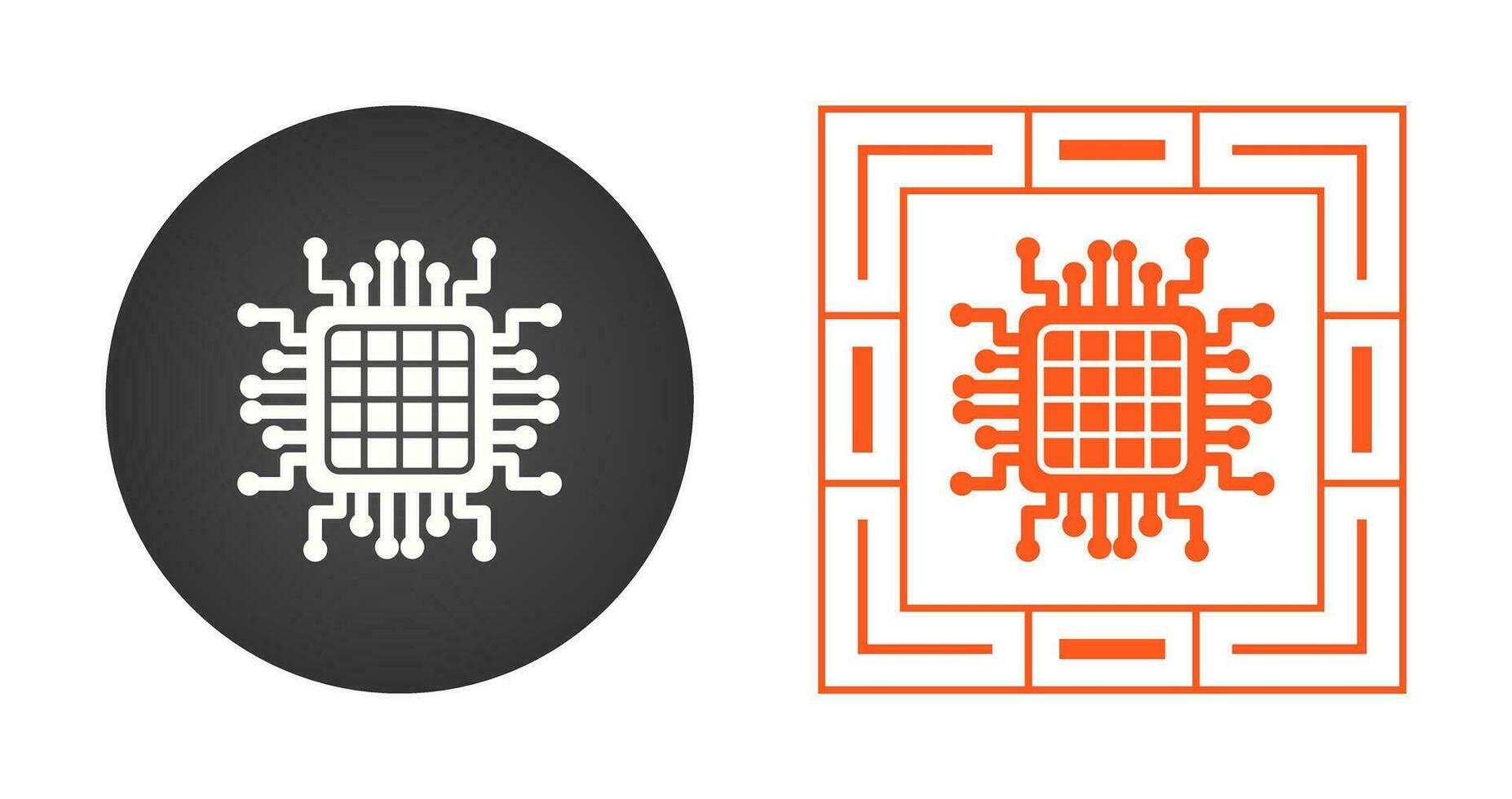 Processor Vector Icon