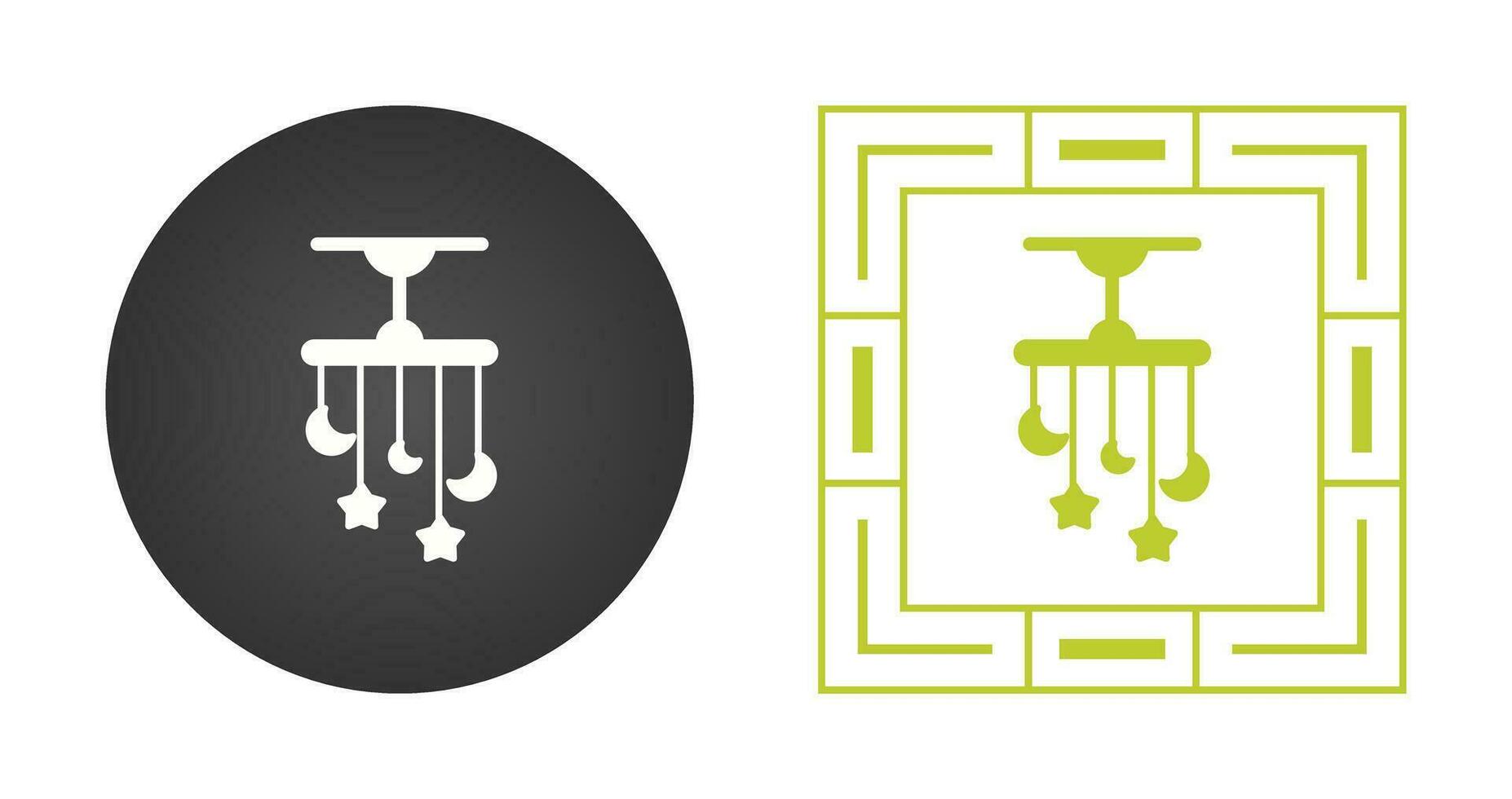 Crib Toy Vector Icon