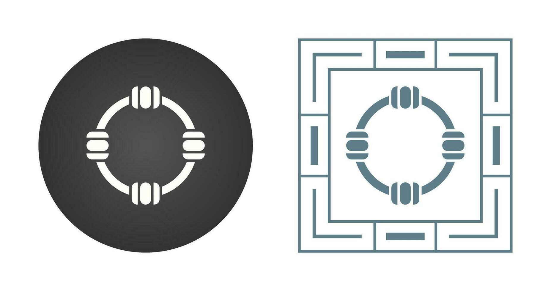 Hula Hoop Vector Icon
