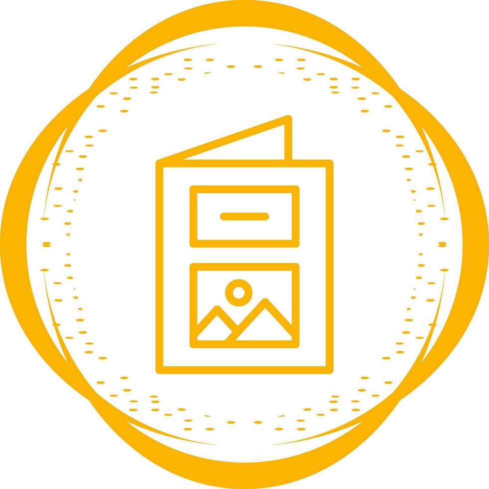 Brochure Vector Icon