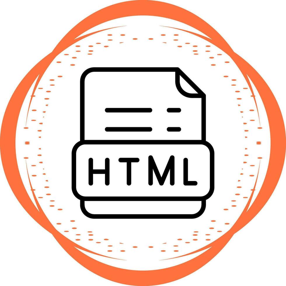 Html Vector Icon