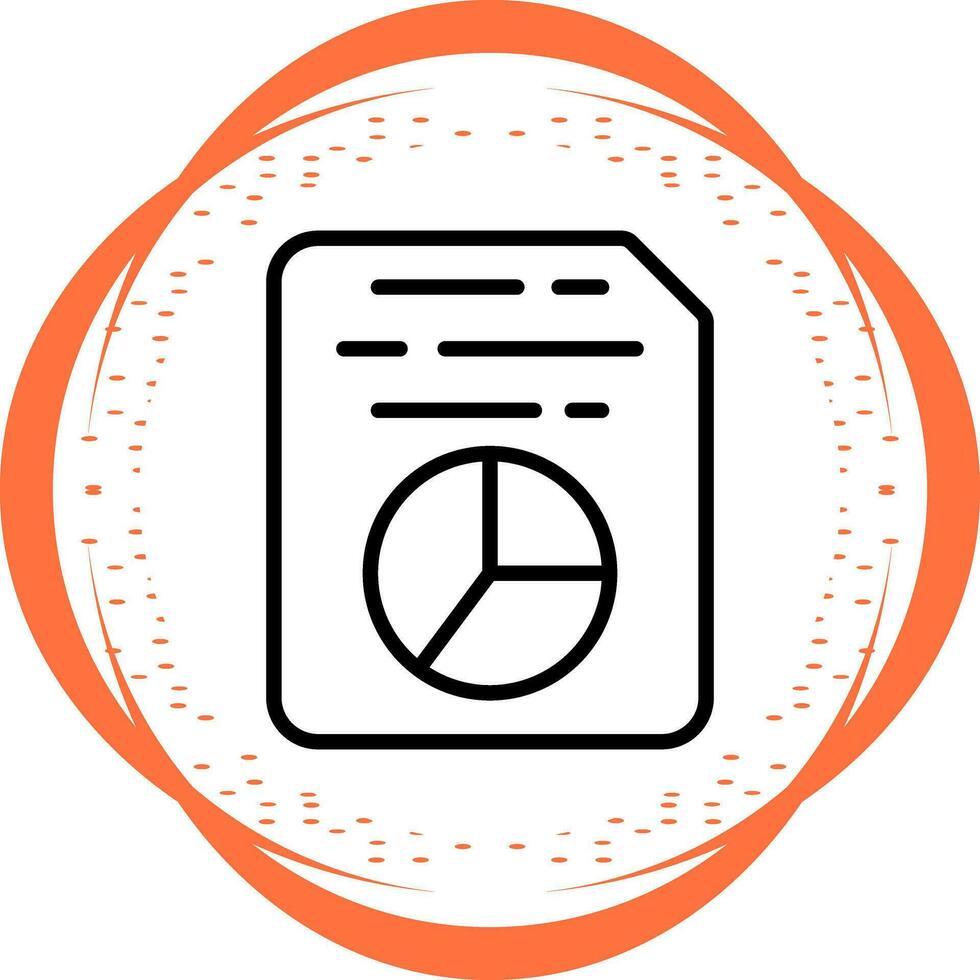 Document Insert Diagram Vector Icon