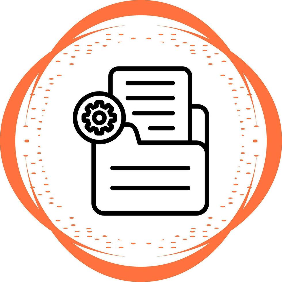 Document Settings Vector Icon