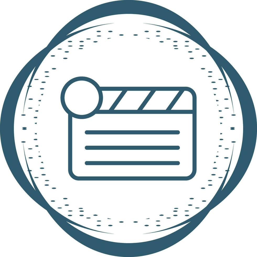 Clapper Board Vector Icon