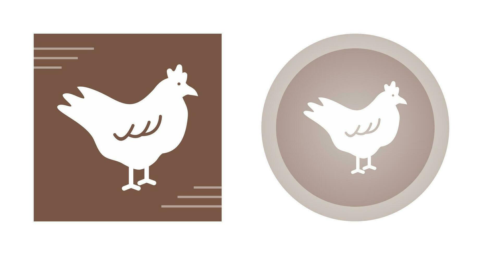 Chicken Vector Icon